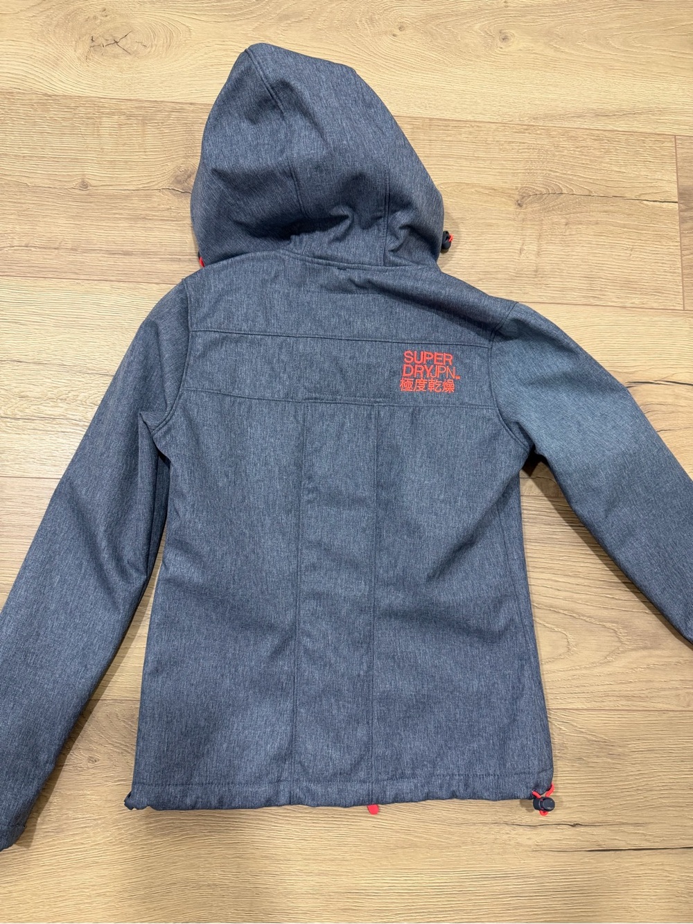 Superdry Red and Black Windtrekker Patch Jacket - Picture 5 of 5